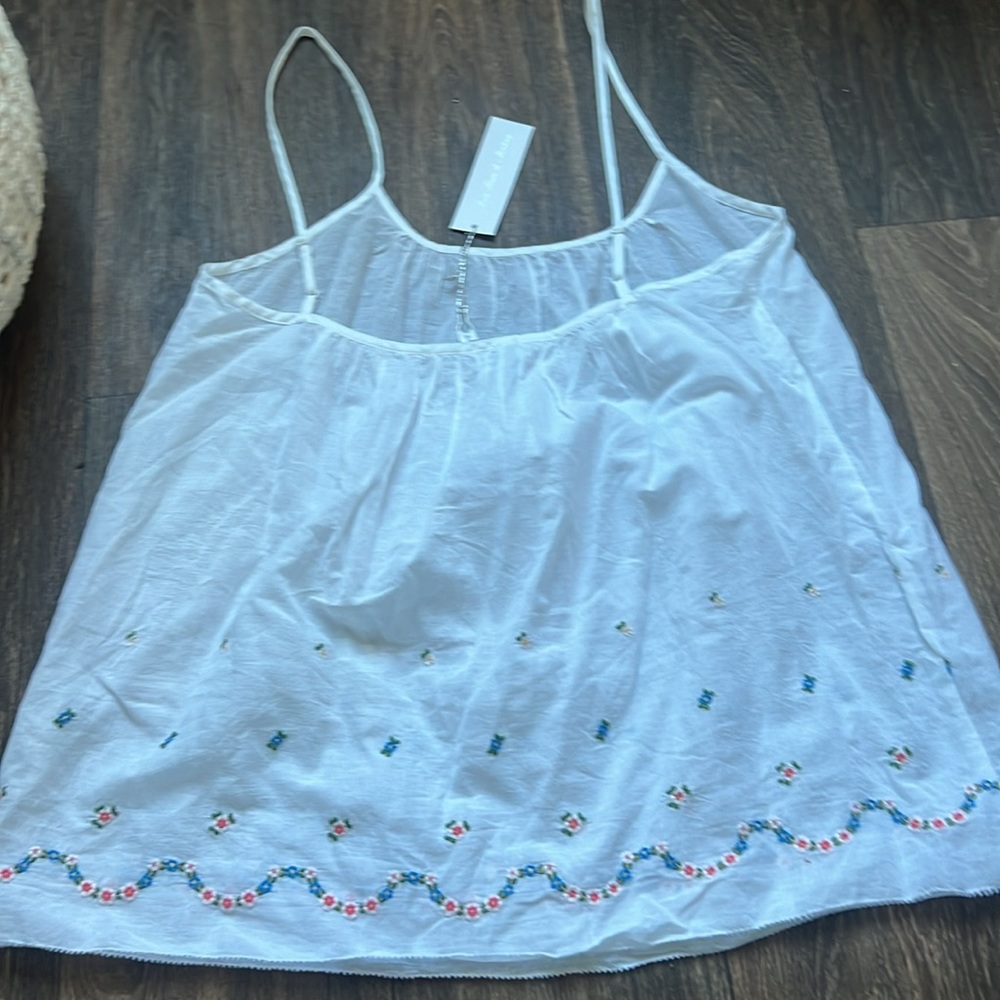 Marie Louise De Monterey Floral Embroidered Top - Picture 3 of 5